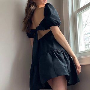 Aritzia Wilfred Opera Dress Black